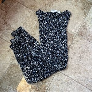 Vintage 90s Floral Maxi Dress